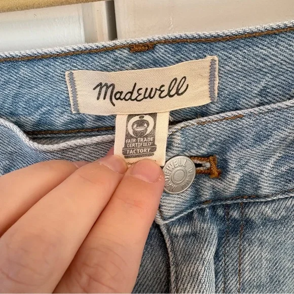 Madewell Superwide-Leg Airy Denim Edition Jean - Ahern wash - Size 30 - Picture 4 of 16